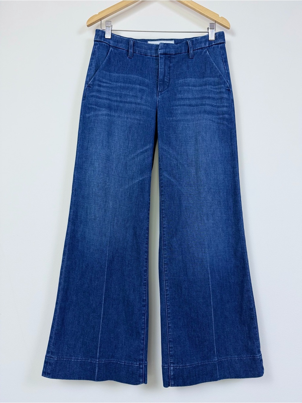 Frank & Eileen Wide Leg Lightweight Denim Pants Jeans